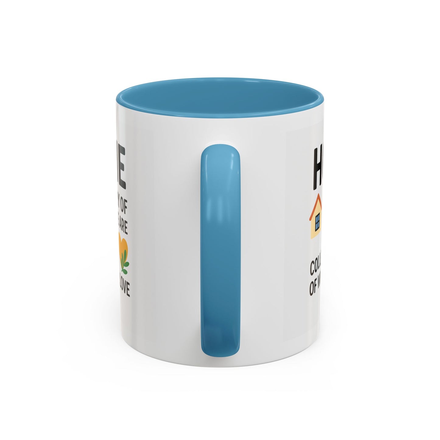 Home Story Accent Coffee Mug | 11 oz & 15 oz | Perfect Gift for New Homeowners