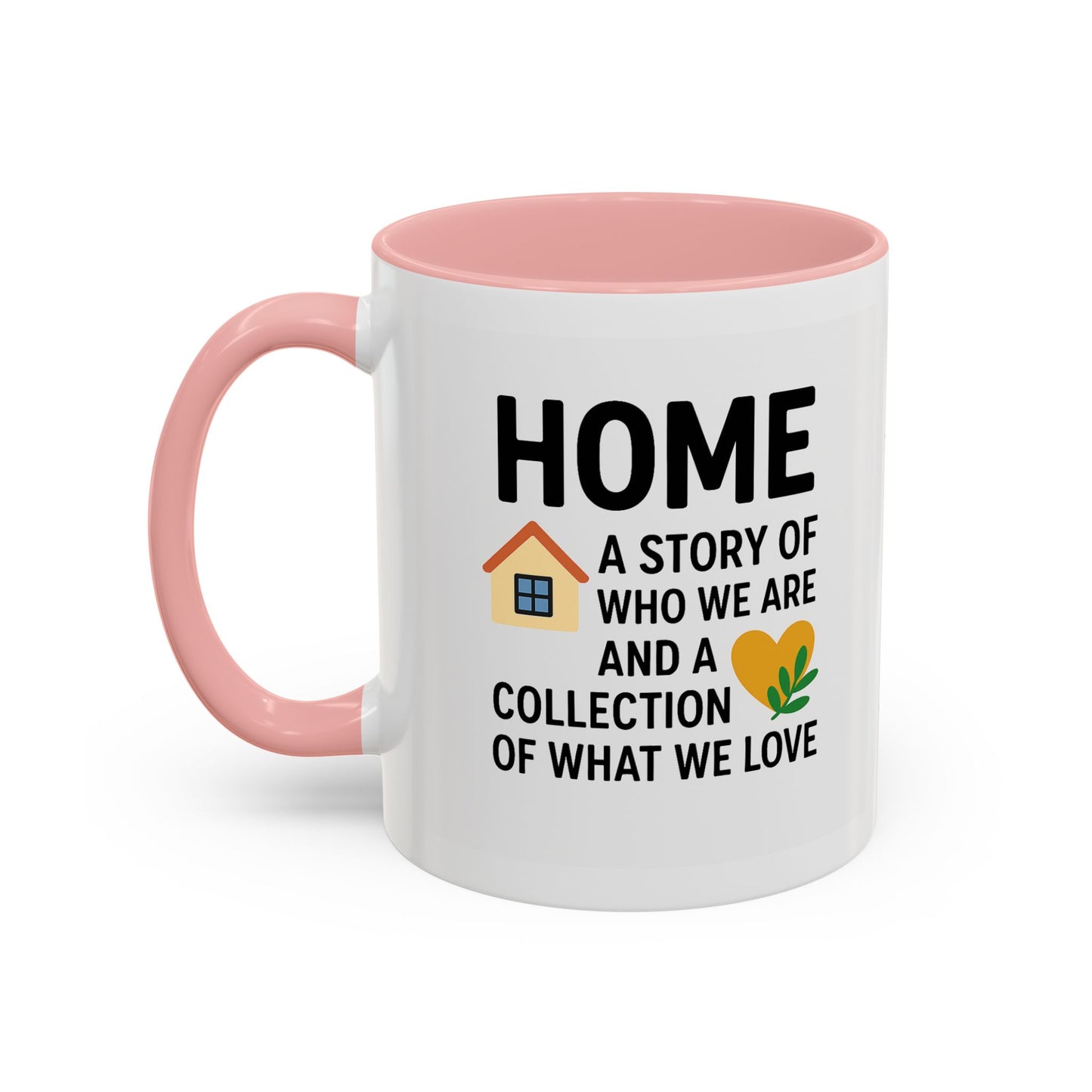 Home Story Accent Coffee Mug | 11 oz & 15 oz | Perfect Gift for New Homeowners