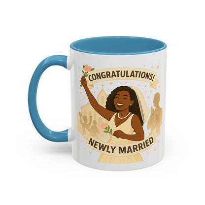 Newly Married Congratulations Coffee Mug - Celebrate Love & New Beginnings