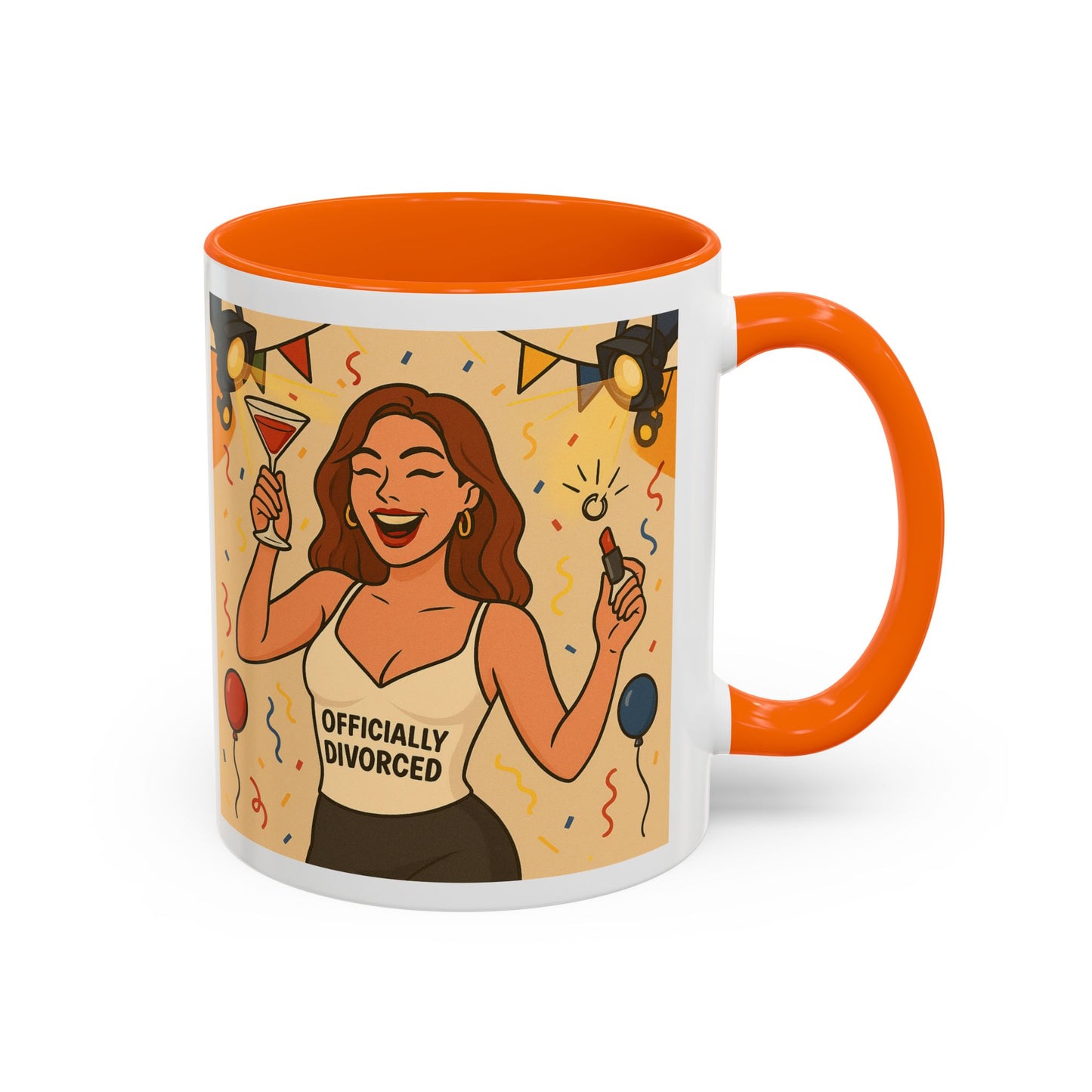 Officially Divorced Celebration Coffee Mug - Cheers to New Beginnings!