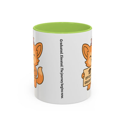 Graduation Celebration Coffee Mug - Officially Graduated Design