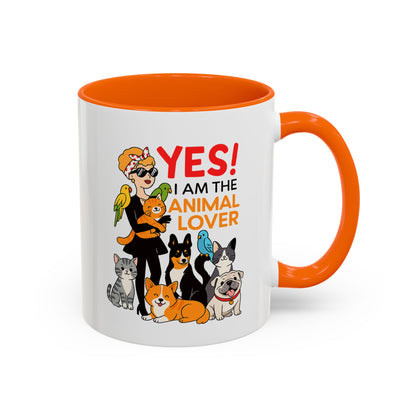 Animal Lover Coffee Mug - Perfect Gift for Pet Owners, Animal Enthusiasts, Dog Lovers, Cat Lovers
