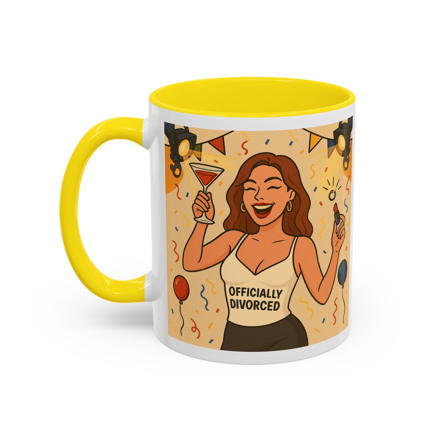 Officially Divorced Celebration Coffee Mug - Cheers to New Beginnings!