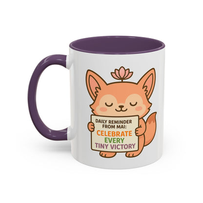 Cute Reminder Coffee Mug - Celebrate Every Tiny Victory