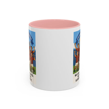 We came, We played, we conquered football Coffee Mug
