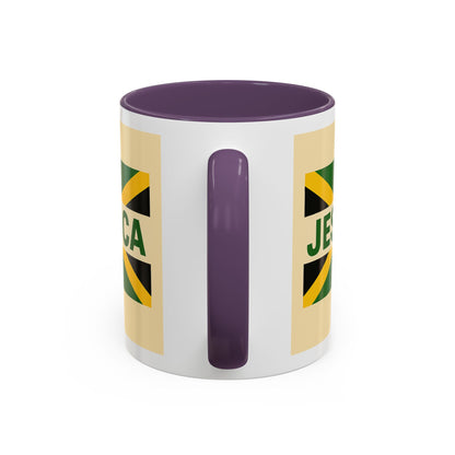 Jamaican Themed Coffee Mug - 'Jessica' with Carnival Queen Vibes