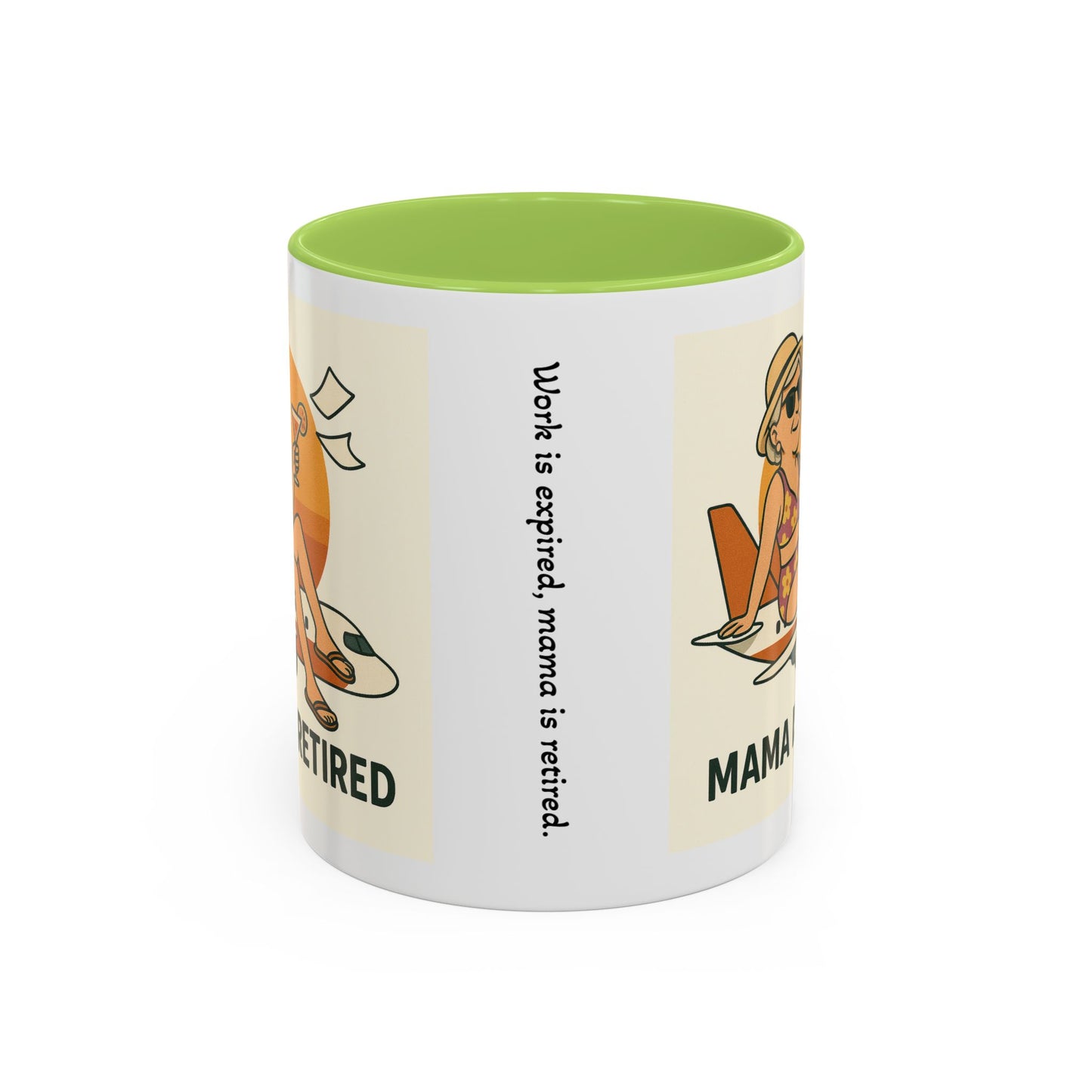 Retirement Celebration Coffee Mug - Mama is Retired
